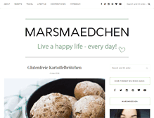 Tablet Screenshot of marsmaedchen.net