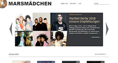 Desktop Screenshot of marsmaedchen.com